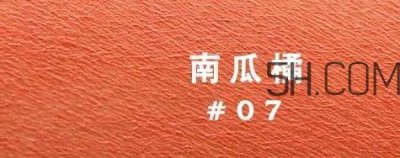 ​超适合秋冬的南瓜色口红推荐