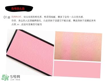 surratt腮红色号推荐_surratt腮红试色图