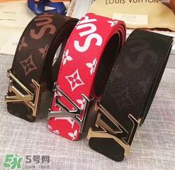 supreme与lv联名皮带多少钱？supreme lv联名腰带专柜价格