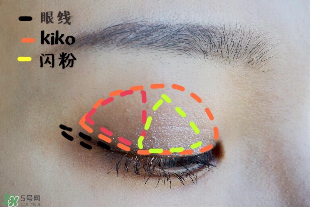 斩男眼影怎么画 斩男单色眼影画法