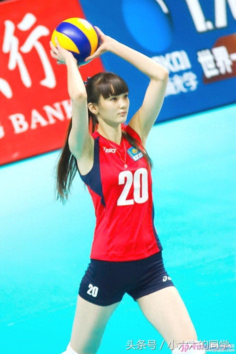 女排第一美少女？来自哈萨克的萨比娜