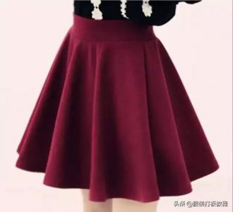 ​三种半身裙的裁剪制版教程（360°/180°/90°）
