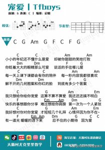 ​初学尤克里里十首单曲弹唱曲谱合辑