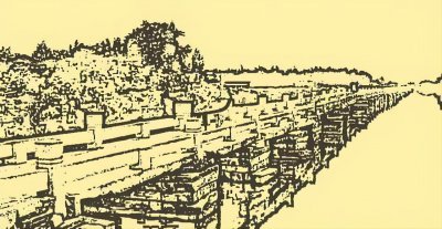 ​民间故事：建桥时桥墩总塌，游方老道：水下面是龙脉，得用活人桩