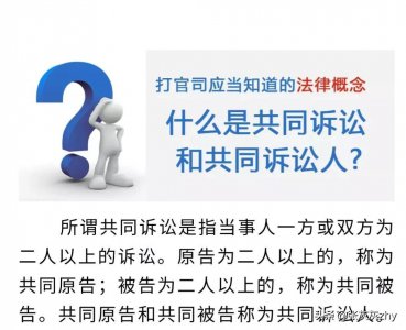​共同诉讼的定义及情形