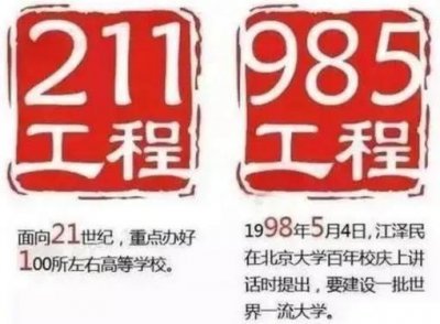 ​985和211是什么意思？又有什么区别？什么又是“双一流大学”？