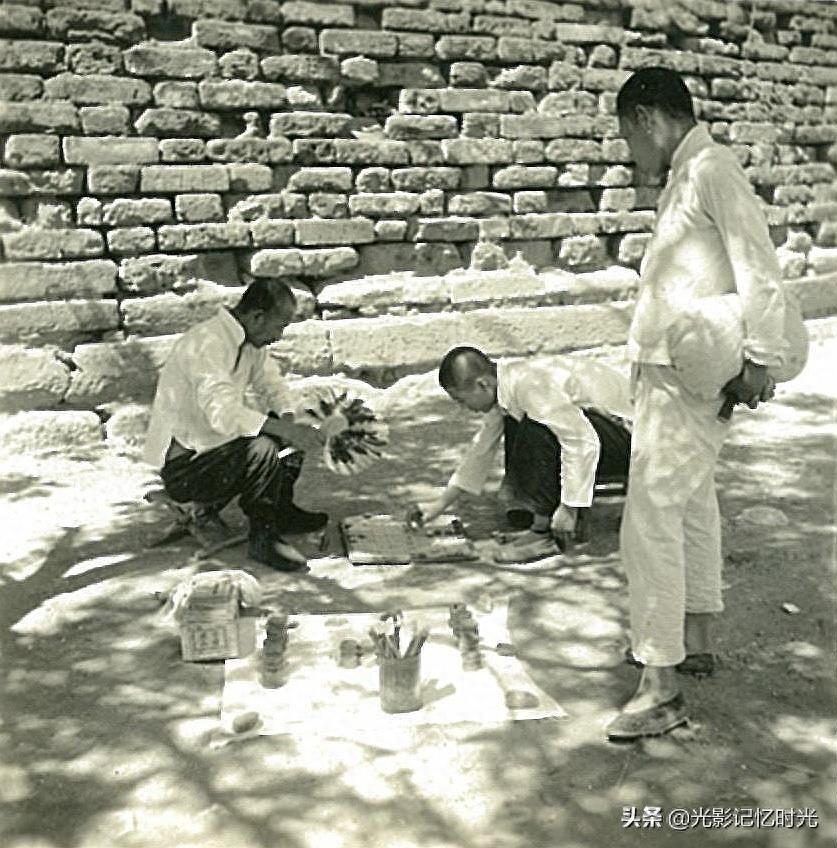 老照片：八十年前的北京朝阳门