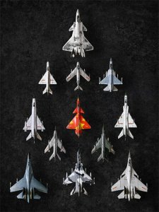 ​太酷了！来看看中国空军历代战机！