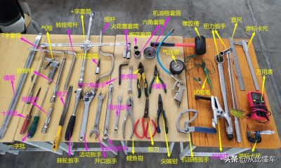 ​常用汽修工具的名称和作用