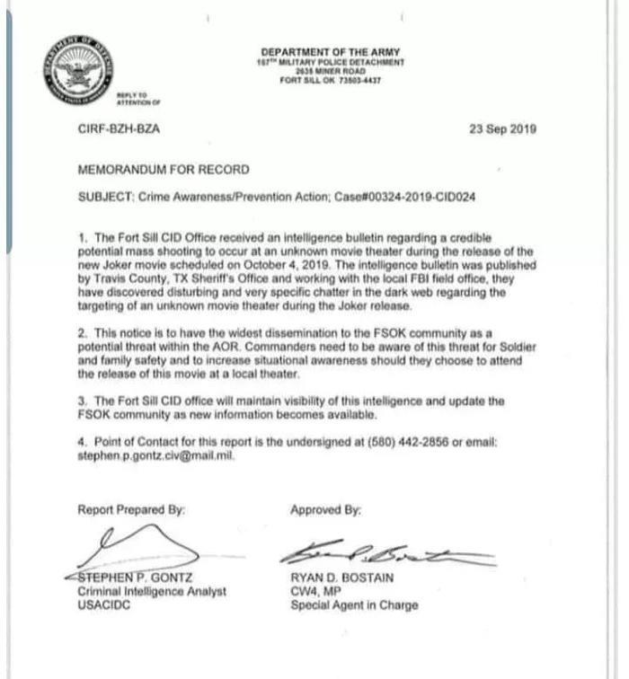 为什么有很多美国人会对《小丑》上映产生恐惧?