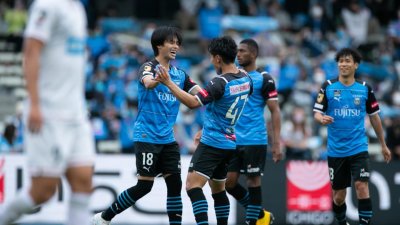 日本J1联赛第1轮积分榜:冠军川崎1-0迎开门红,鹿岛轰3球领跑