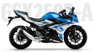 24款铃木GSX250R即将上市,动力不变、配置升级,售价21680元?