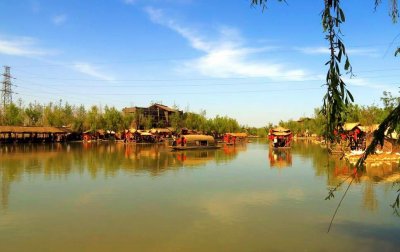 陕西又一座湿地公园走红,景色不输江南,被誉为“中国第一水街”