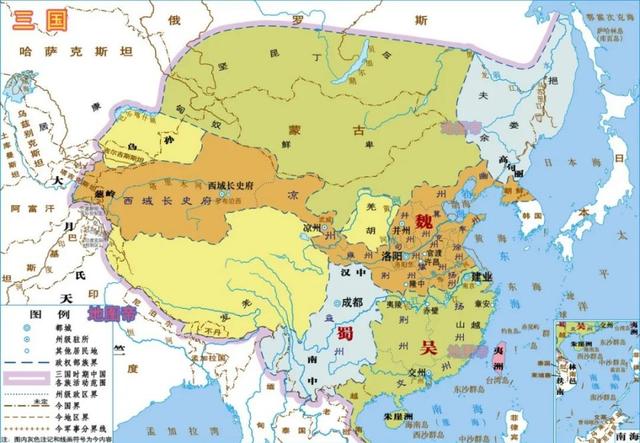 三国地图变迁图（一口气看完15幅地图）(15)