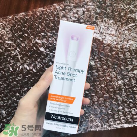 露得清红蓝光疗便携祛痘仪光疗笔怎么样？露得清光疗笔测评