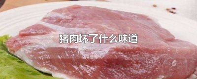 ​猪肉没坏但是有怪味臭臭的怎么回事 猪肉有臭味是坏了吗