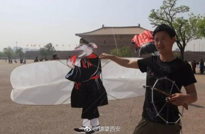 ​清明小长假来大明宫遗址公园放风筝吧