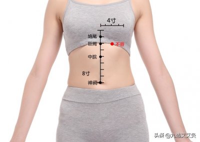 ​不容穴：调中开胃，行气止痛