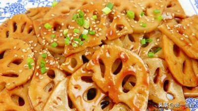 ​厨师长教你糖醋藕片的家常做法，酸甜爽口，详细做法一看就会