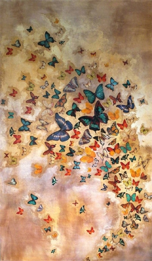 太美了，超好看的一组艺术画作，像色彩缤纷的童话世界