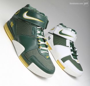 天价Nike Zoom LeBron II “Oregon” 多图欣赏